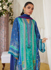 Miro Printed Raw Silk Shirt And Dupatta Farah Talib Aziz