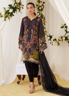 Maala Printed Raw Silk Shirt, Dupatta And Shalwar Farah Talib Aziz