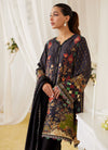 Maala Printed Raw Silk Shirt, Dupatta And Shalwar Farah Talib Aziz