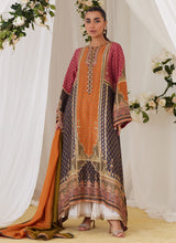 Oceea Printed Shirt, Dupatta And Pants Farah Talib Aziz