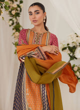 Oceea Printed Shirt, Dupatta And Pants Farah Talib Aziz