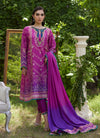 Tazeen Magenta Ombre Shirt And Dupatta Farah Talib Aziz