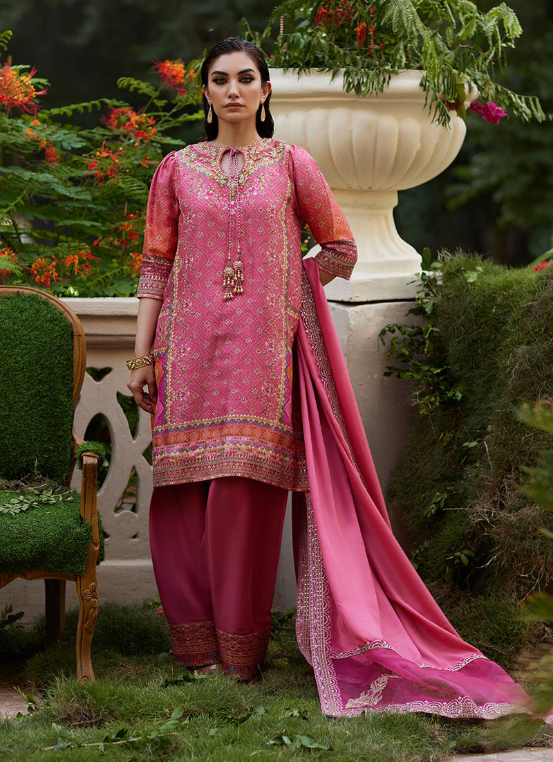 Abila Shirt And Dupatta Farah Talib Aziz