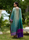 Leisha Teal Ombre Shirt And Dupatta Farah Talib Aziz