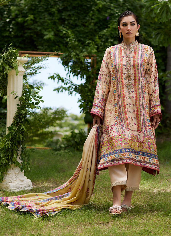 Delkash Shirt And Dupatta Farah Talib Aziz