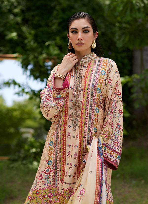 Delkash Shirt And Dupatta Farah Talib Aziz