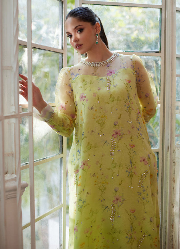 Merissa Citrus Shirt, Pants and Dupatta Farah Talib Aziz