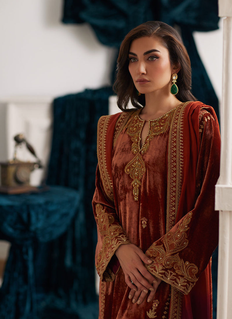 Graziela Shirt And Dupatta Farah Talib Aziz