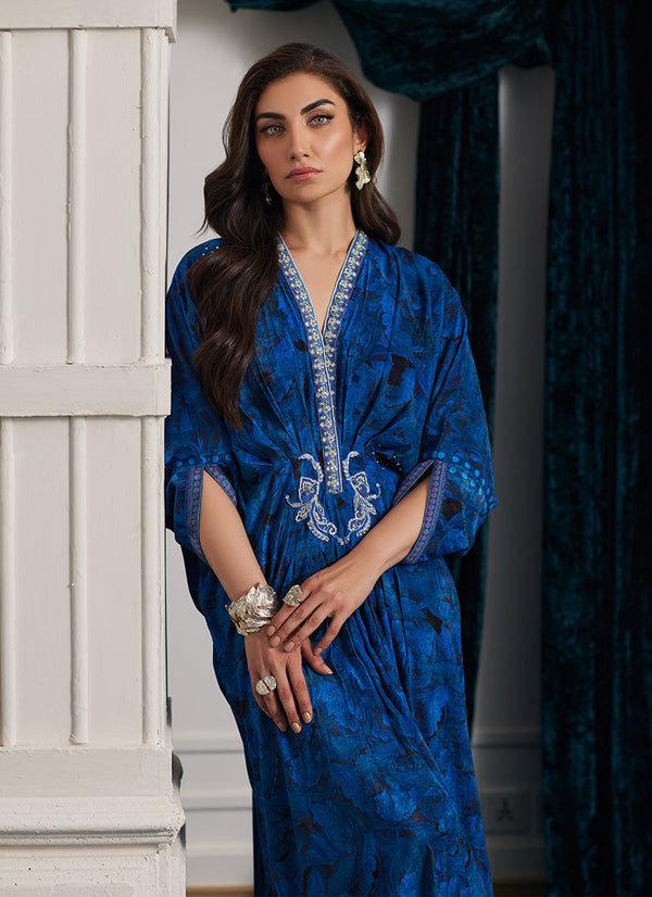 Roz Sapphire Kaftan Farah Talib Aziz