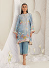 Carla Slate Blue Shirt, Pants and Dupatta