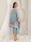 Carla Slate Blue Shirt, Pants and Dupatta