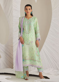 Felice Aqua Shirt, Pants and Dupatta