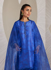 Electra Cobalt Shirt, Pants and Dupatta