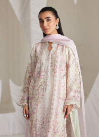 Brea Ivory Shirt, Izaar and Dupatta