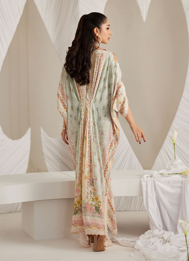 Allegra Mint Kaftan