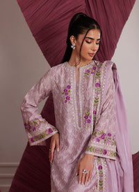 Rosa Mauve Shirt, Pants And Dupatta