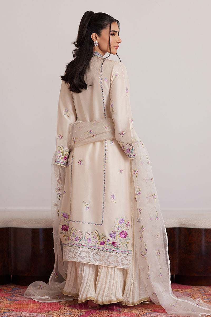 Lexie Ivory Shirt, Pants And Dupatta