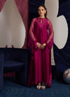 Peri Magenta Shirt, Izaar and Dupatta