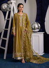 Rue Olive Shirt, Pants And Dupatta