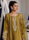 Rue Olive Shirt, Pants And Dupatta