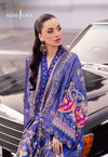 AJRS-06 PRINTED EMBROIDERED BLENDED SILK 1 PC