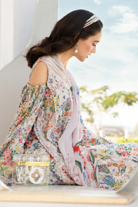 3 Piece Unstitched Printed Lawn Suit | MPT-2507-A