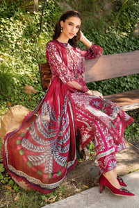 3 Piece Unstitched Printed Lawn Suit | MPT-2514-B