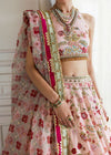 Chinoiserie Lehnga (Online Exclusive) Crimson