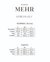 African Lily Matching Set Studio Mehr