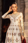 Unstitched Embroidered Cotton Satin Suit | CST-801 Maria B