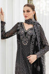 Unstitched Embroidered Chiffon Suit | MPC-24-101 Maria B