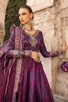 Unstitched Embroidered Cotton Satin Suit | CST-802 Maria B