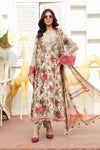 3 Piece Unstitched Printed Suit | MPT-2204-B Maria B