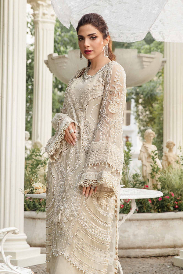 Unstitched Embroidered Chiffon Suit | MPC-24-104 Maria B