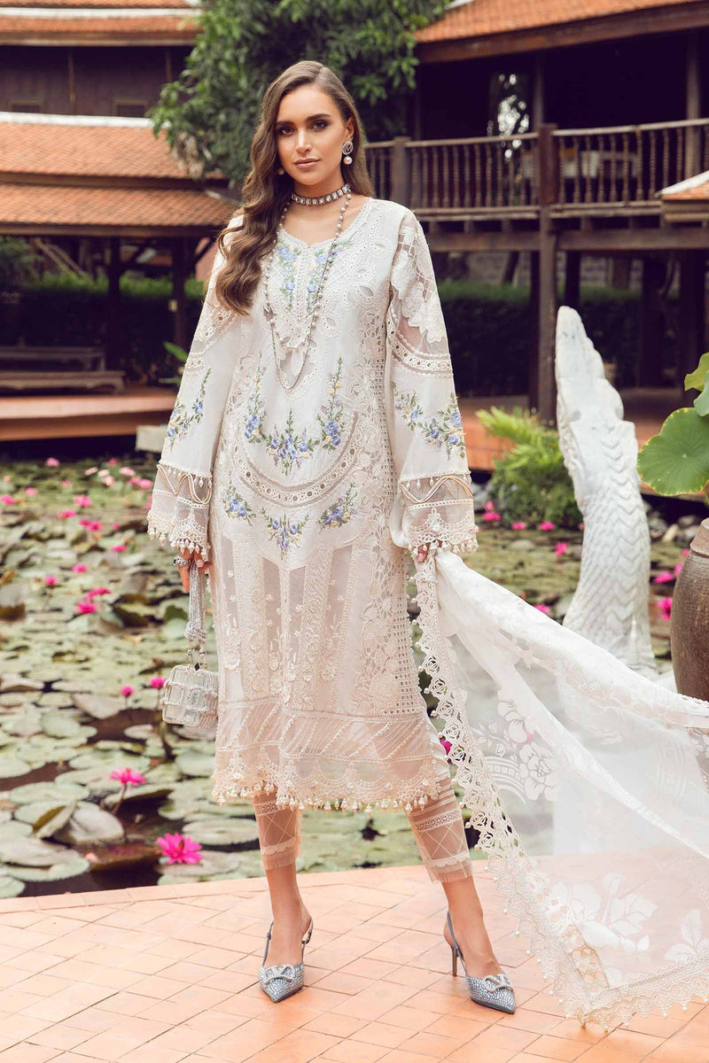 3 PIECE - UNSTITCHED SUIT | EID LAWN-24-04 Maria B