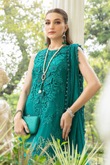 Unstitched Embroidered Chiffon Suit | MPC-24-105 Maria B