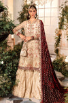 3 Piece Unstitched Embroidered Organza Suit | BD-2905 Maria B