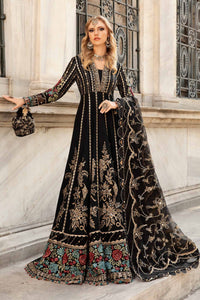 Unstitched Embroidered Cotton Satin Suit | CST-806 Maria B