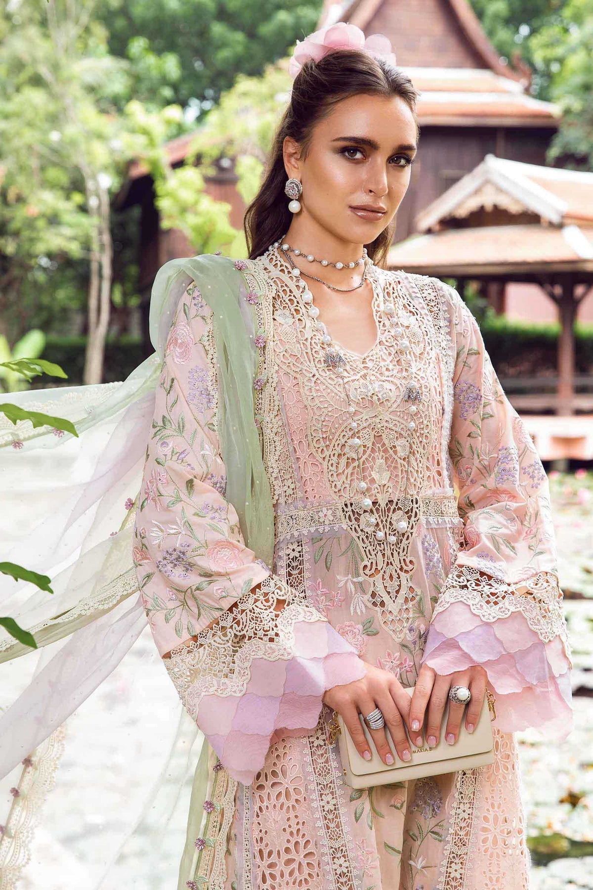 3 PIECE - UNSTITCHED SUIT | EID LAWN-24-07 Maria B