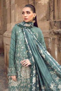 3 Piece Unstitched Printed Linen Suit | MPT-2408-A Maria B