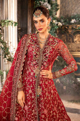 3 Piece Unstitched Embroidered Organza Suit | BD-2908 Maria B