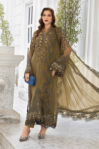 Unstitched Embroidered Chiffon Suit | MPC-24-108 Maria B