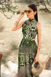 3 Piece Unstitched Printed Linen Suit | MPT-2409-A Maria B