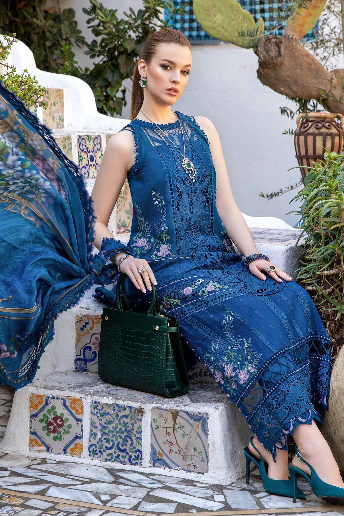 Unstitched Lawn | D-2415-A Maria B