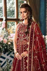 3 PIECE UNSTITCHED EMBROIDERED SUIT | BD-2807 Maria B