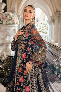 3 PIECE UNSTITCHED EMBROIDERED SUIT | BD-2808 Maria B