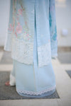 ZAHRA (ICE BLUE) - LUXURY LAWN X EID 2024 Zaib