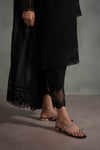 ALL BLACK EMBROIDERED 3PCS (NPA3-24422) Zaib