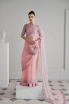 BLUSH PINK MODERN TIMELESS SAREE WEDDING EDIT 2024/2025 (NPA3-24429) Zaib