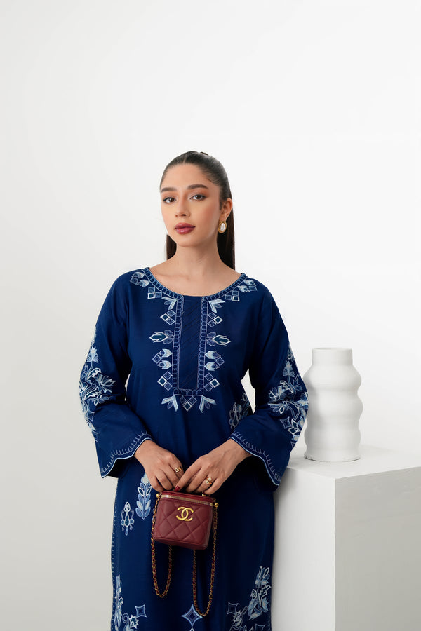 CECE LUXURY EMBROIDERED FALL SET (NPA2-24308) Zaib